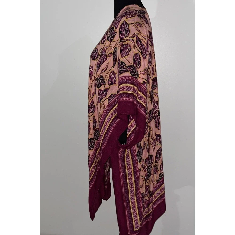 Time and True Women’s Boho Kimono DusterCardigan Size‎ S/M